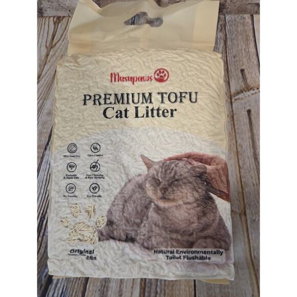 Musupaws Other - Musupaws Premium Tofu Cat Litter Original 5lbs
